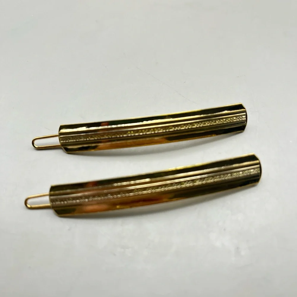 Vintage Gold and Brown Hair Accessory Set -Retro - Hollywood Style-Great Gift